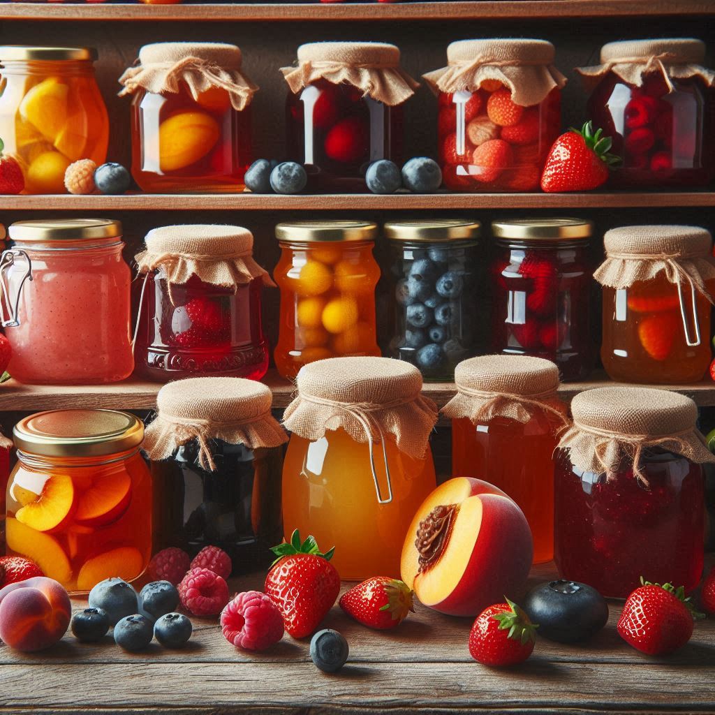 Apple cinnamon and walnut jam